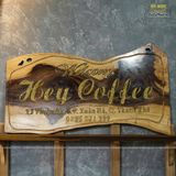 Những chiếc BẢNG HIỆU GỖ đậm chất Du Mục