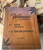 Những chiếc BẢNG HIỆU GỖ đậm chất Du Mục