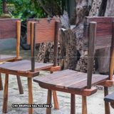 Ghế lũa có tựa lưng