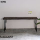Kệ console phong trần từ gỗ muồng đen