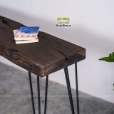 Kệ console phong trần từ gỗ muồng đen