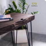 Kệ console phong trần từ gỗ muồng đen