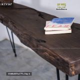 Kệ console phong trần từ gỗ muồng đen