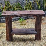 Kệ gỗ lũa sân vườn