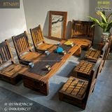 Concept trà đạo gỗ tàu thuyền