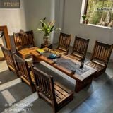 Concept trà đạo gỗ tàu thuyền