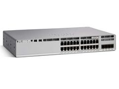 C9200L-24PXG-2Y-E Thiết bị chuyển mạch cisco 24 cổng 10/100/1000Mbps Base-T PoE+(370W) + 2 cổng 25Gb SFP+ uplink