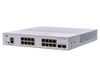 CBS250-16T-2G Thiết bị chuyển mạch cisco 16 cổng Gigabit Base-T  + 2 cổng SFP Switch.