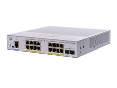 CBS350-16T-E-2G Thiết bị chuyển mạch Cisco 16 cổng 10/100/1000Mbps + 2 cổng Gigabit SFP