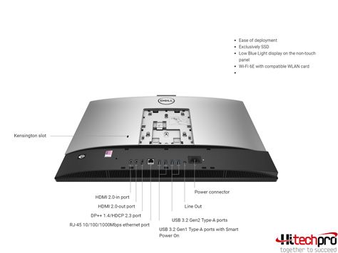 Dell Optiplex AIO 7400 None Touch + Camera 'AiO 23.8