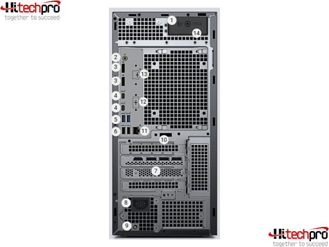 DELL PRECISION 3680 TOWER I7-14700K 16GB DDR5 RAM 256GB SSD, 1TB SSD  UHD GRAPHICS 770 KB216, MS116 UBUNTU PSU 1000W