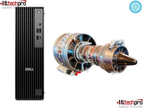 DELL PRO SLIM QCS1250 PC | ULTRA 5 225 | 8GB DDR5 RAM | 512GB SSD | INTEL® UHD GRAPHICS | M & K | LINUX | PSU 360W | 1Y PRO