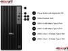 DELL PRO TOWER QCT1255 PC | AMD RYZEN™ 5 8500G | 8GB DDR5 RAM | 512GB SSD | KEYBOARD AND MOUSE | PSU 180W | WIN 11 HOME | 1YR PRO