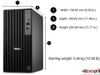 DELL PRO TOWER PLUS QBT1250 PC | ULTRA 5 225 | 8GB DDR5 RAM | 512GB SSD | KEYBOARD & MOUSE | PSU 260W | WIN 11 HOME | 1YR PRO