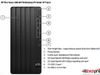 HP PRO TOWER | 280 G9 | I5-12500 | 8GB RAM | 256GB SSD | INTEL GRAPHICS | WLAN AX+BT | USB KEYBOARD & MOUSE | WIN11 HOME 64 | AM3P2AT