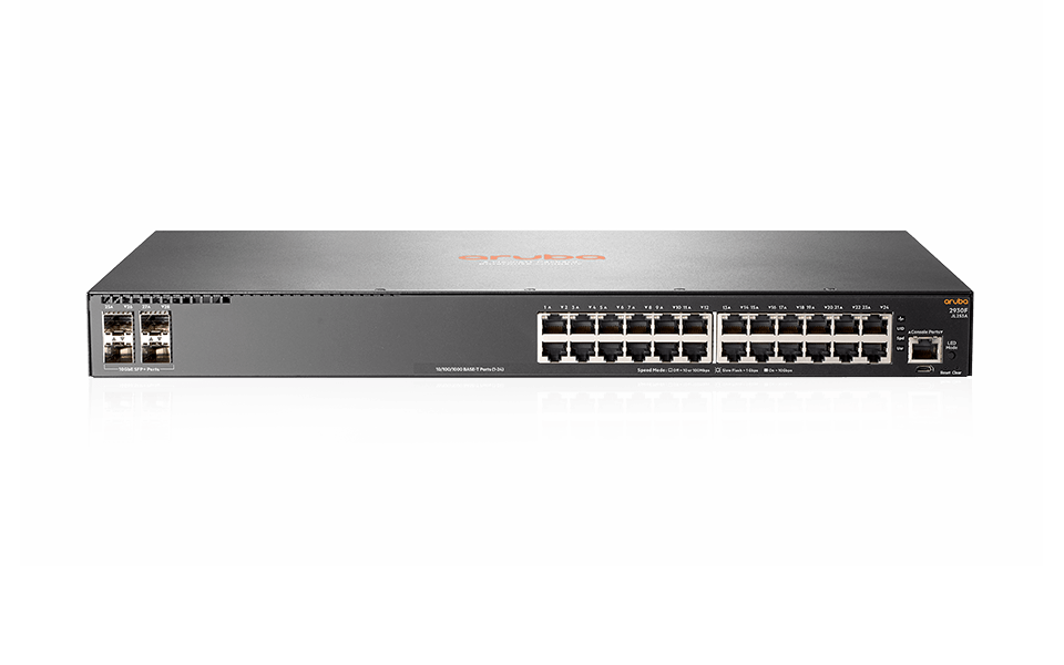 JL253A Thiết bị chuyển mạch ARUBA 2930F 24G 4SFP+ SWITCH