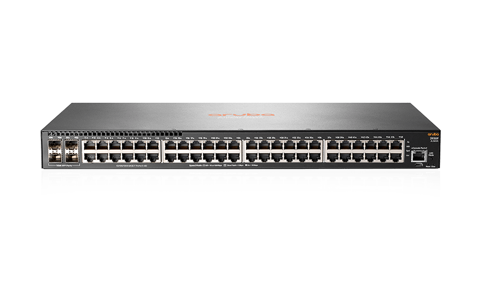 JL260A Thiết bị chuyển mạch ARUBA 2930F 48G 4SFP SWITCH
