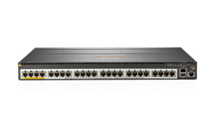 JL324A Thiết bị chuyển mạch Aruba 2930M 24  Smart Rate PoE (860W) 1-slot Switch.