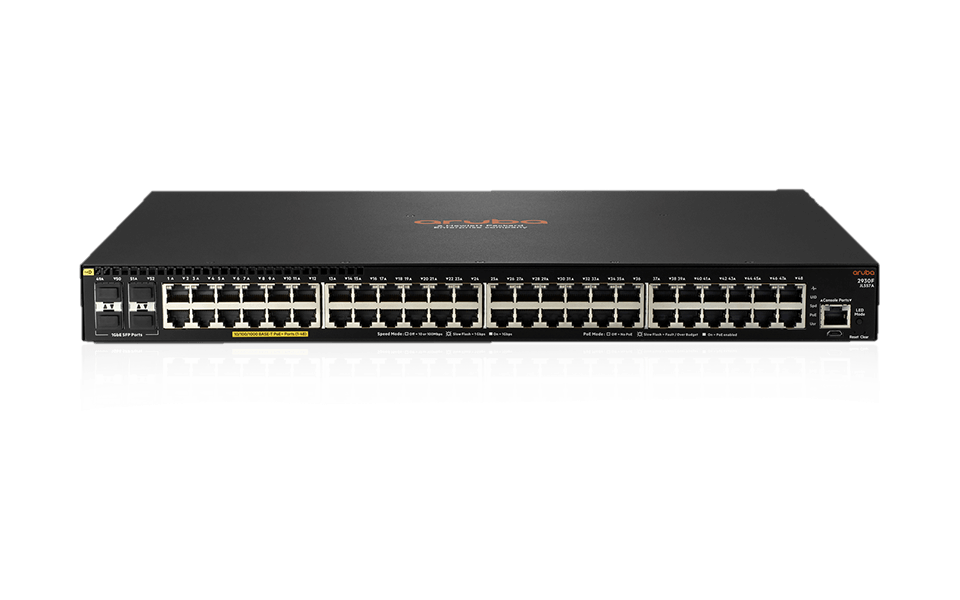 JL557A Thiết bị chuyển mạch ARUBA 2930F 48G PoE (740W), 4SFP SWITCH –  Hitechpro