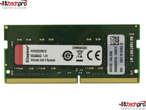 BỘ NHỚ MÁY TÍNH  RAM KINGSTON 16GB DDR4 BUS 3200 SODIMM