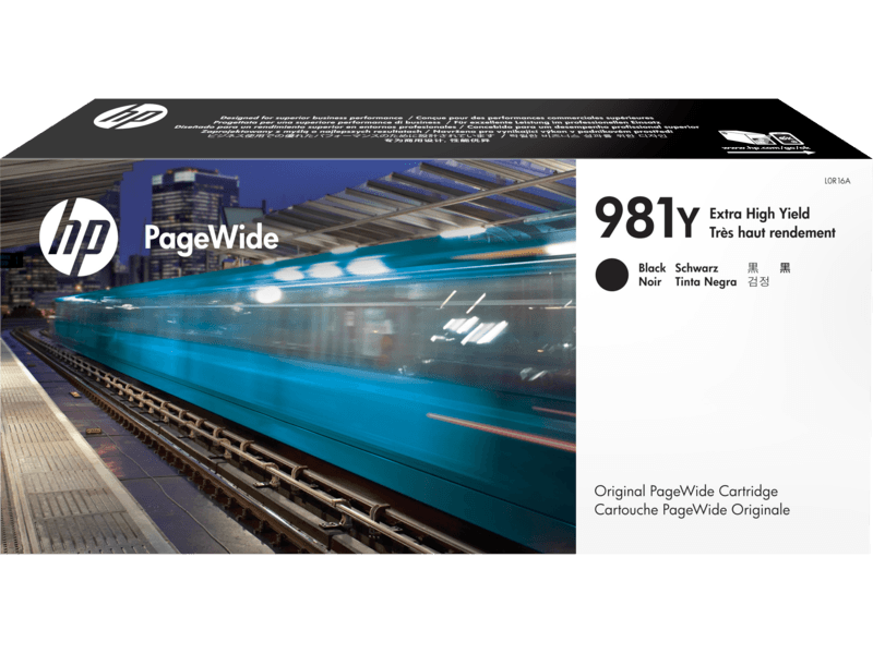 HP 981Y Extra High Yield Black Original PageWide Cartridge L0R16A