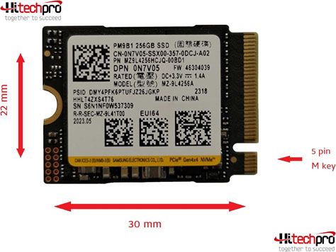 Ổ CỨNG SAMSUNG SSD M.2 256GB PM9B1 NVME GEN4X4 2230 MZ9L4256HCJQ-00BD1