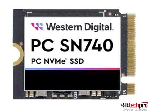 Ổ CỨNG WESTERN DIGITAL SSD M.2 256GB SN740 NVME GEN4X4 2230 SDDPTQD-256G-1012