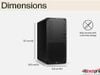 HP Z1 TOWER G9 WORKSTATION | I9-14900 | 16GB DDR5 RAM | 512GB SSD | KEYBOARD & MOUSE | PSU 550W | LINUX | 3Y WTY | 7F0E3AV