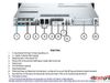 HP Z4 Rack G5 - 8Z237UT Workstation Intel® Xeon® W 2425, 16 GB DDR5, 512 GB SSD, CARD NVIDIA® Quadro® T400 (4 GB GDDR6), Windows 11 Pro,.