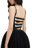  OPHELIA DRESS (BLACK) 