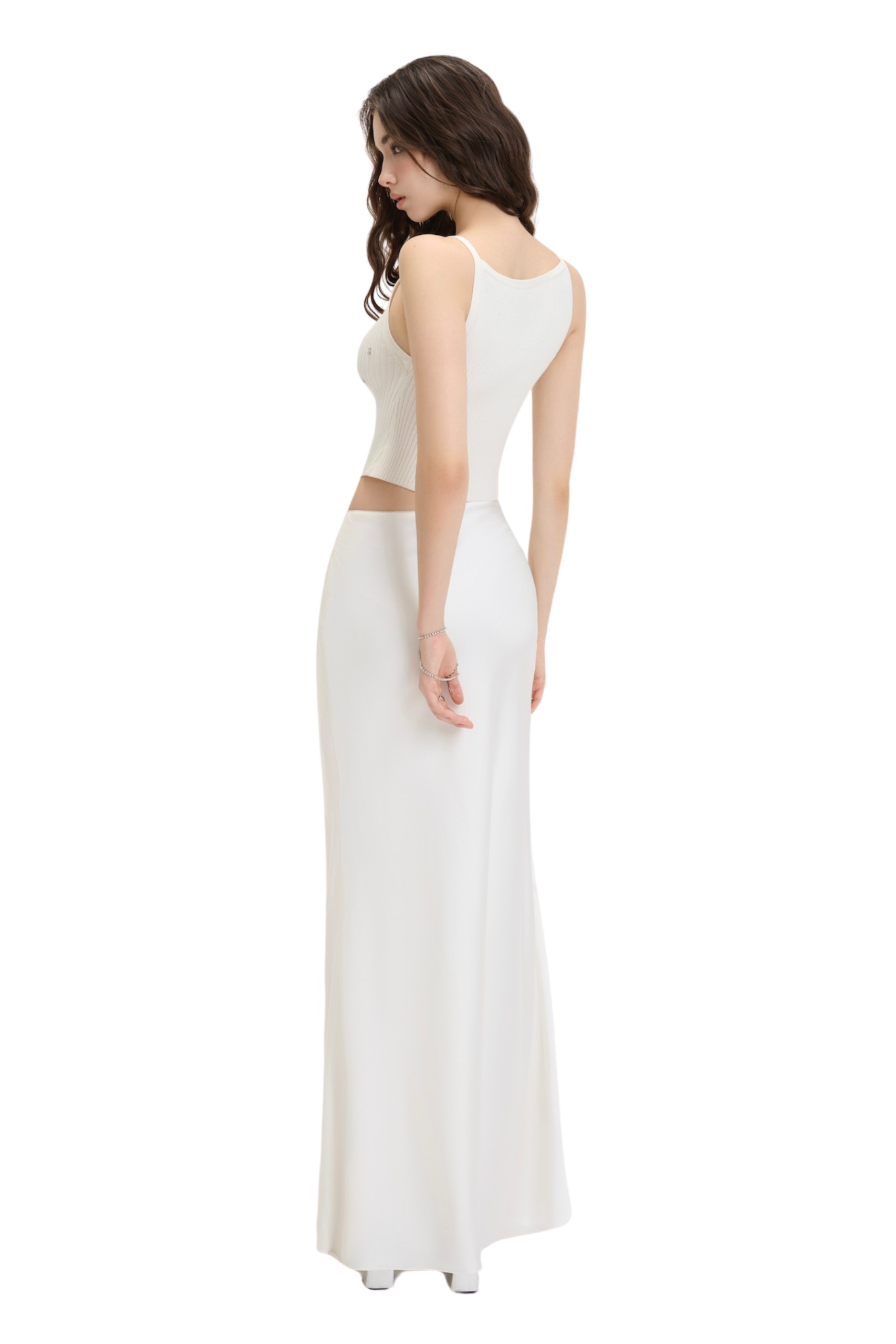  GIGI LONG SKIRT (WHITE) 