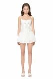  MAISIE DRESS (WHITE) RS25D107TR 