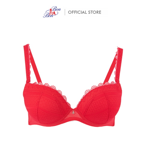  Áo lót mút siêu dày, dây vai cách điệu - BV35148 