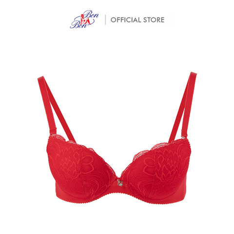  Áo lót mút siêu dày, phủ ren toàn cúp - BV35132 