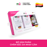 Bộ sản phẩm sữa rửa mặt & tắm toàn thân và Dung dịch vệ sinh phụ nữ Sebamed  (Gift Set)