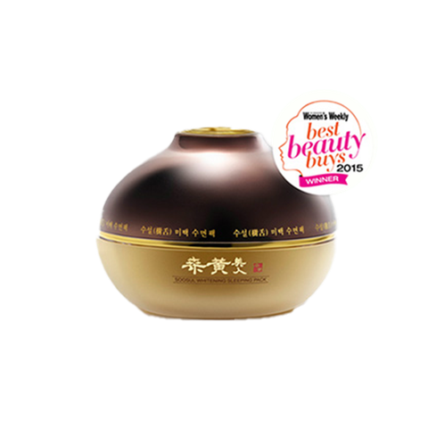 Soosul Whitening Sleeping Pack - Mặt nạ ngủ phục hồi, chống lão hóa chuyên sâu (120ml)