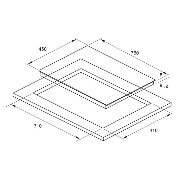 Bếp điện từ đôi Fagor 3IF-72A1S