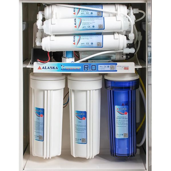 Máy lọc nước RO nóng lạnh Alaska 10 lõi A9ROHC