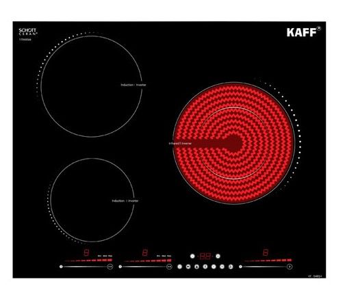 Bếp điện từ hồng ngoại 3 bếp Kaff KF-S48QH Plus