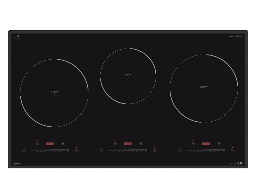 Bếp điện từ 3 bếp Spelier SPM 938I Plus