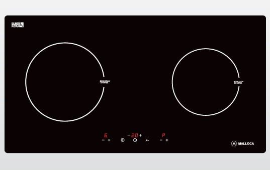 Bếp điện từ đôi Malloca MH-02I