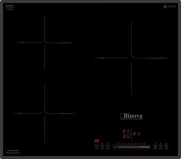 Bếp điện từ 3 bếp Binova BI-3388GM