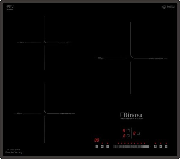 Bếp điện từ 3 bếp Binova BI-689GM