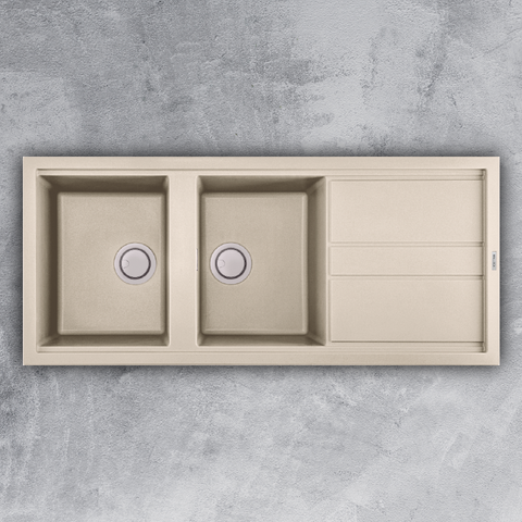 Chậu rửa chén đá Malloca BIANCO K-50062