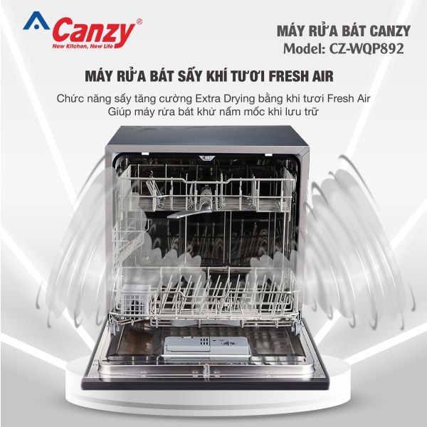 Máy rửa chén Canzy CZ WQP892