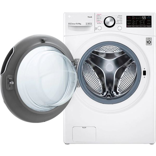 Máy giặt sấy LG 15 Kg F2515RTGW