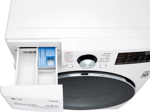 Máy giặt sấy LG 15 Kg F2515RTGW