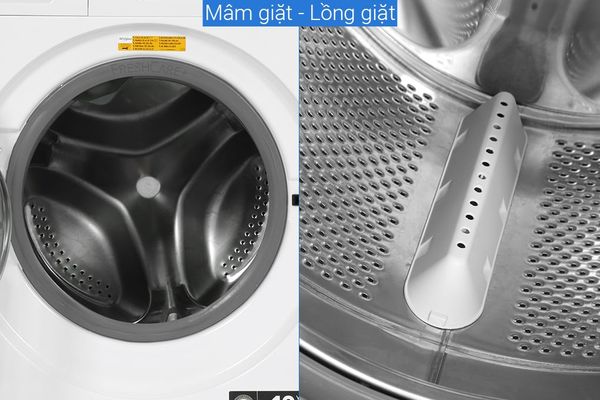 Máy giặt Whirlpool Inverter 9 Kg FFB9458WVEE