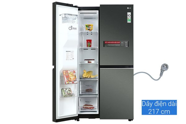 Tủ lạnh LG Inverter 635 Lít GR-D257MC