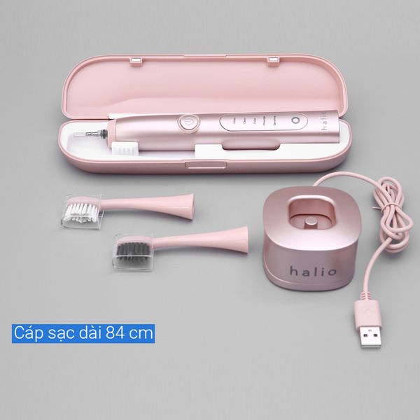 Bàn chải điện Halio Sonic Whitening Pro Rose Gold